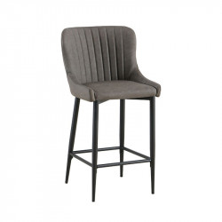 Maria Barstool PU Grey